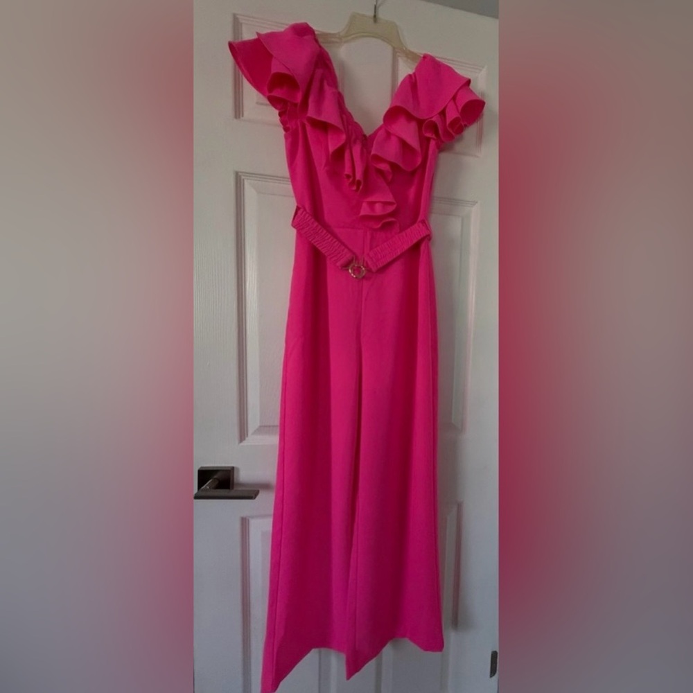 Lilly Pulitzer Vibrant Pink jumpsuit